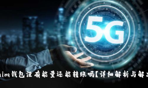 Tokenim钱包没有能量还能转账吗？详细解析与解决方案