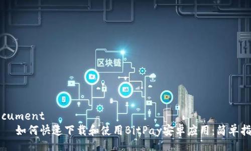 document
    如何快速下载和使用BitPay安卓应用：简单指南