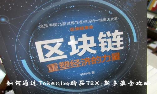 如何通过Tokenim购买TRX：新手最全攻略
