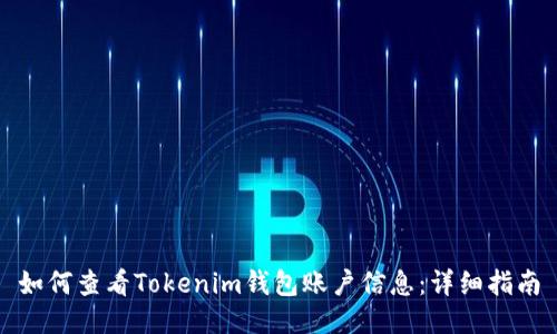 如何查看Tokenim钱包账户信息：详细指南